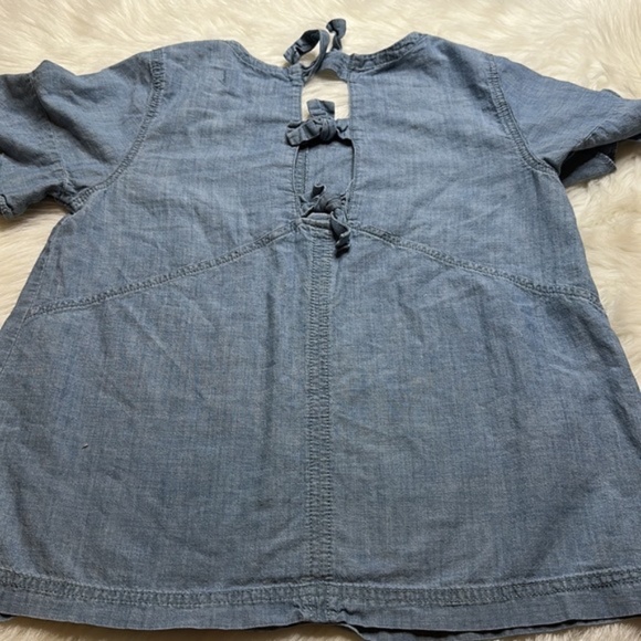 Women’s Denim 3/4 sleeve top size Small - Picture 5 of 8